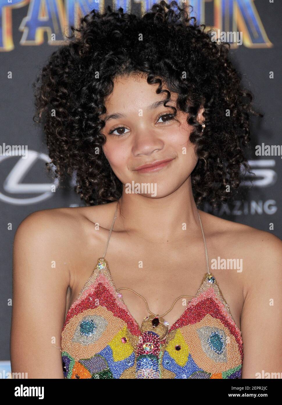 Kylee Russell arrives at the Marvel Studios' 