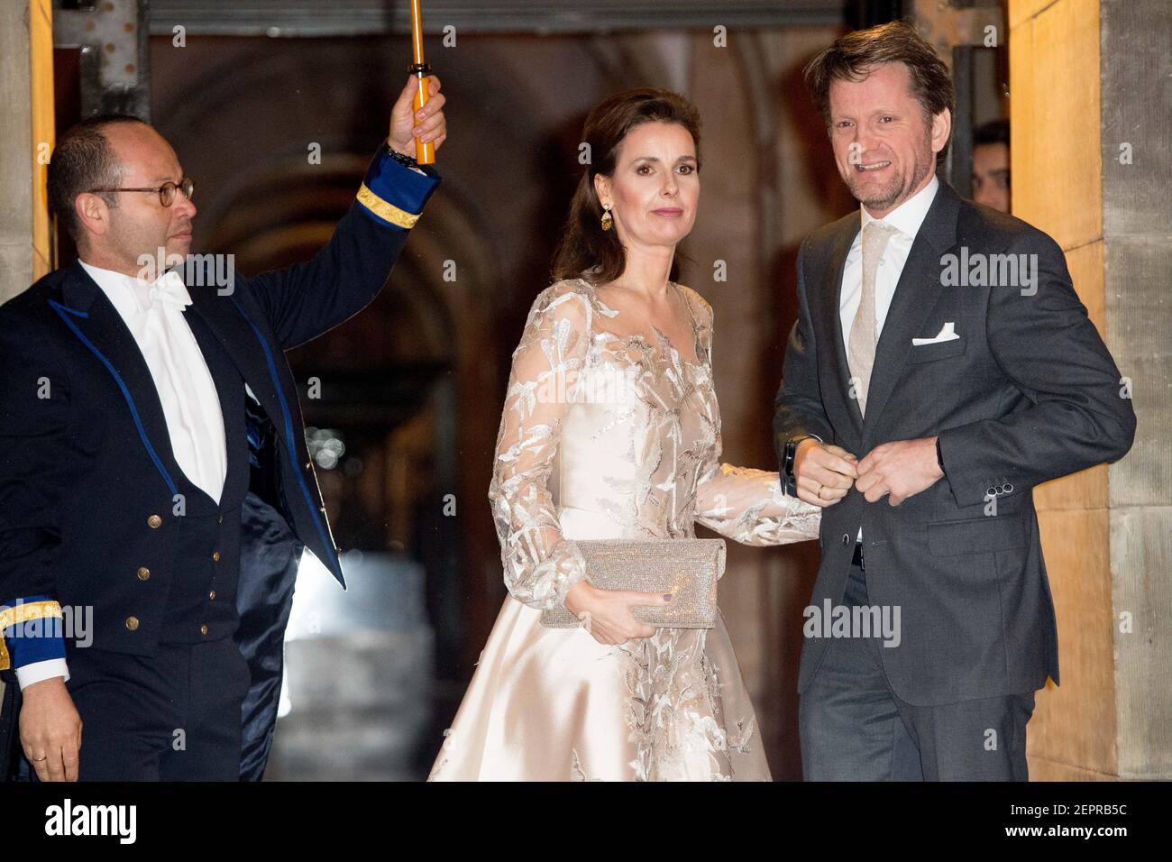 Prince Pieter-Christiaan and Princess Anita during the celebration of ...