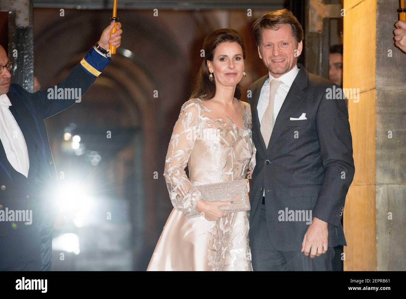 Prince Pieter-Christiaan and Princess Anita during the celebration of ...