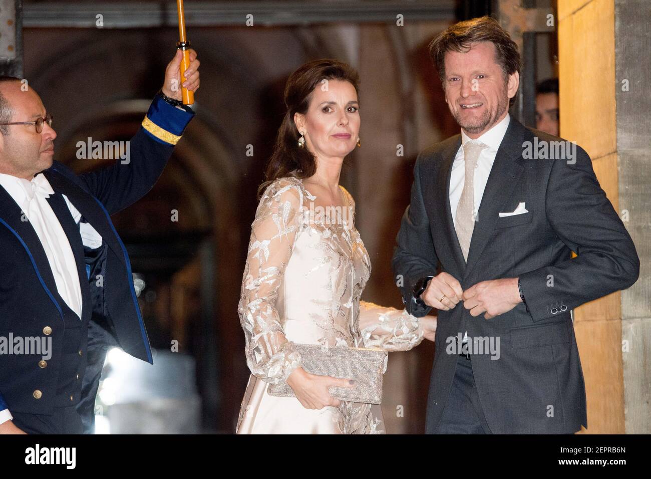 Prince Pieter-Christiaan and Princess Anita during the celebration of ...