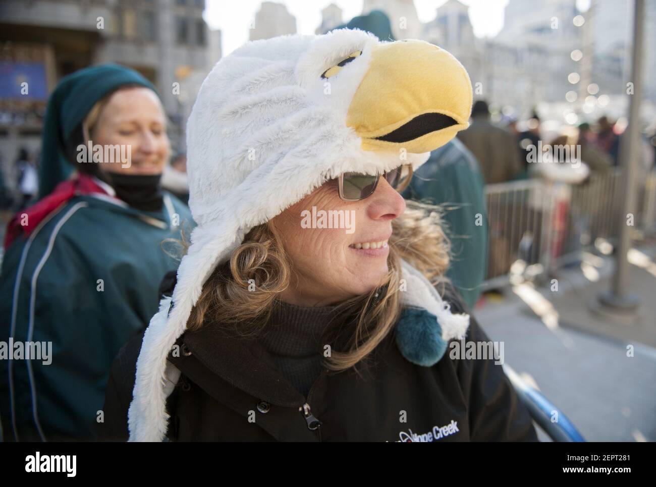 Philadelphia eagles hat hi-res stock 