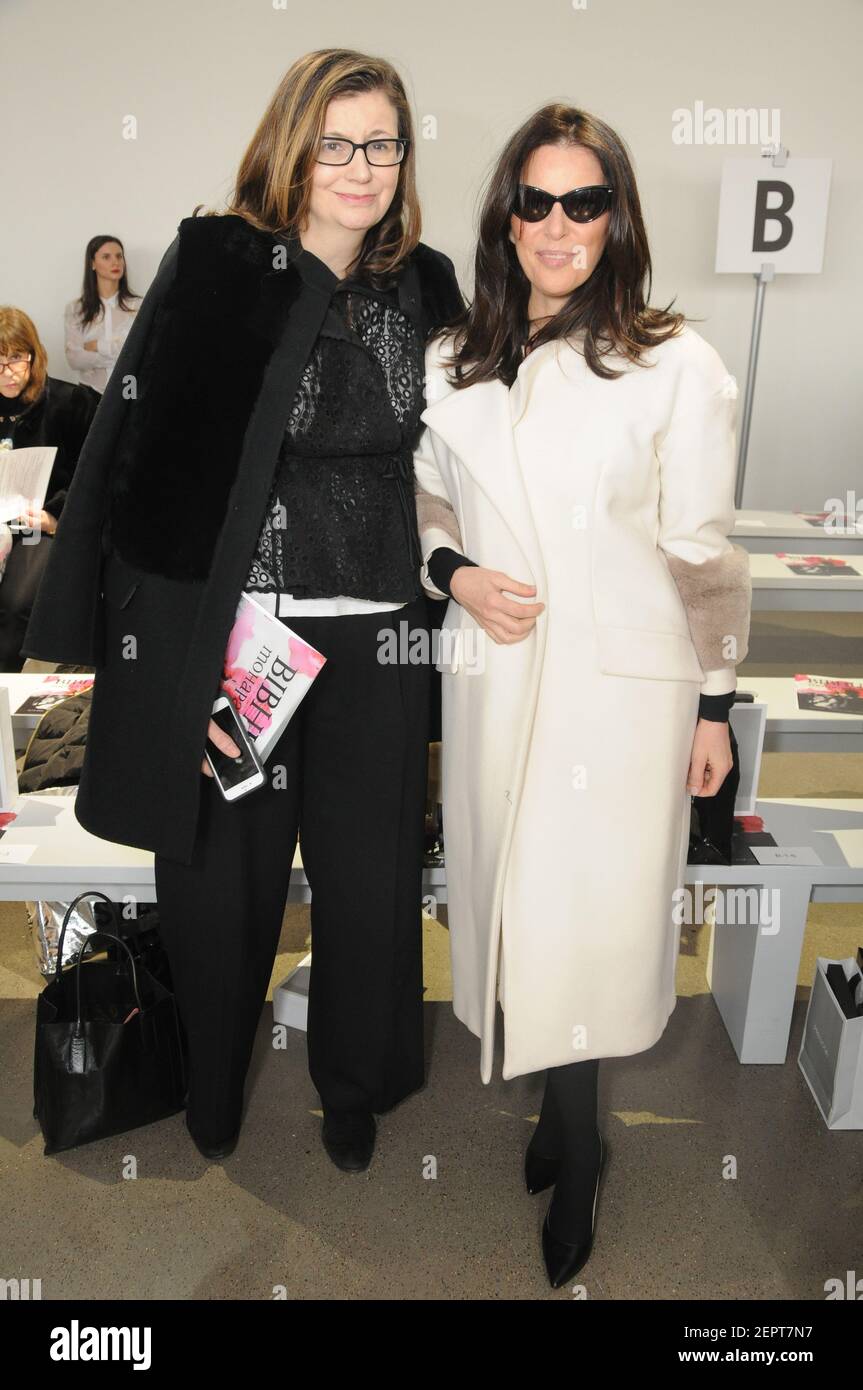 Anne Fahey-Storment and Ann Caruso attend Bibhu Mohapatra Runway Show ...