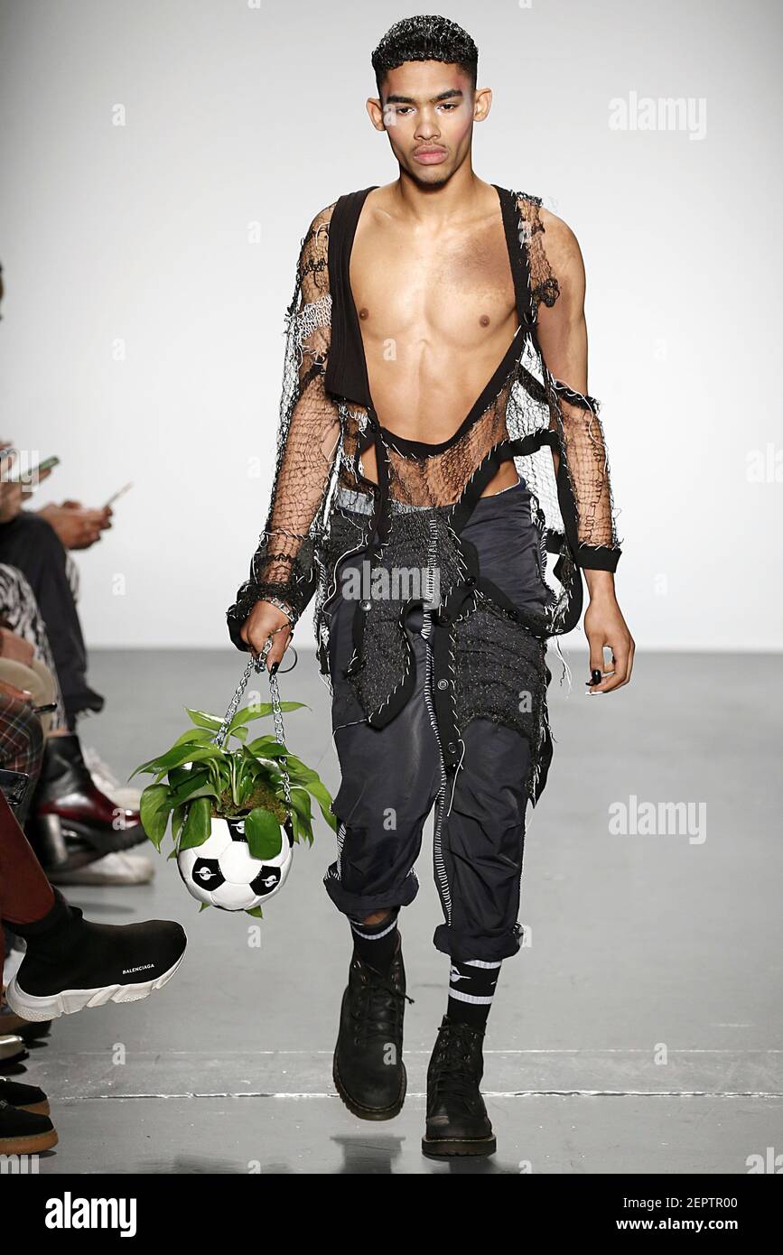 Model walks on the runway during the Gypsy Sport Fashion Show during New York Womenswear Fall Winter 2018 2019 held in New York NY on February 11 2018. Photo by Jonas Gustavsson Sipa USA