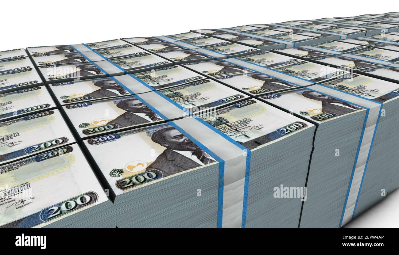 Kenyan banknote 200 shillings hi-res stock photography and images - Alamy