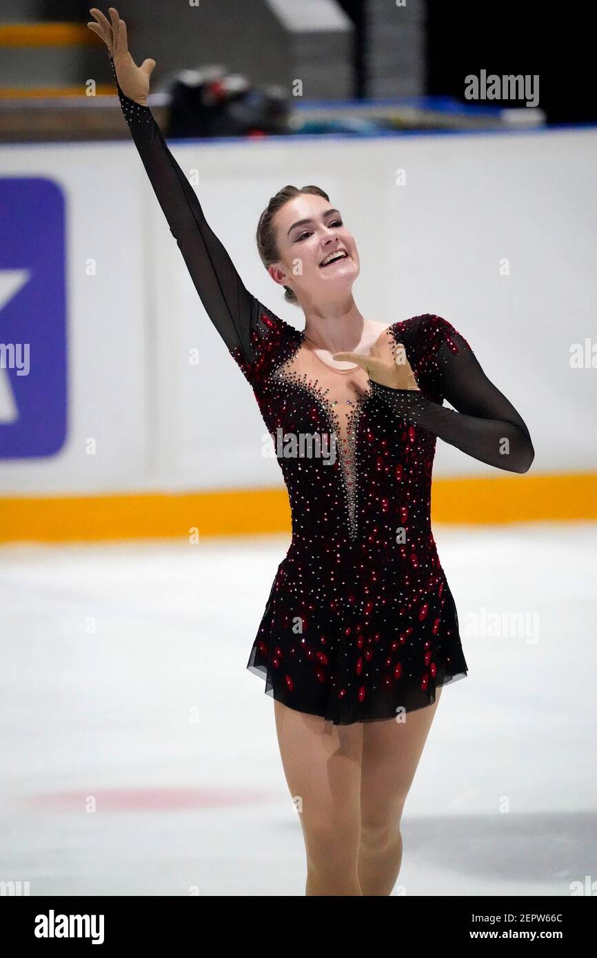 Kristina Isaev (GER) during Challenge Cup Figure Skating on February 26