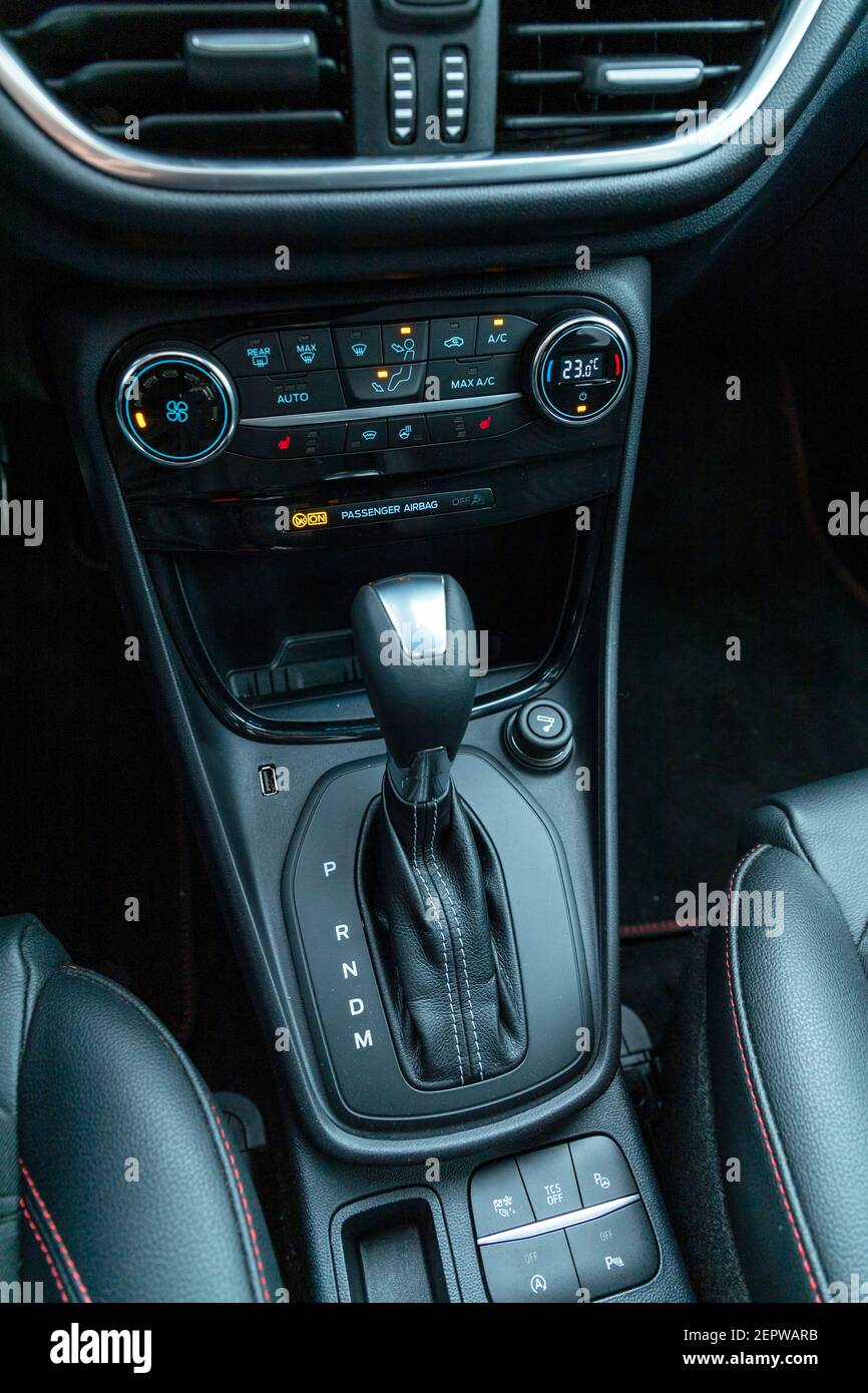 Ford Puma is a subcompact crossover SUV produced by Ford. It has unique  interior design Stock Photo - Alamy