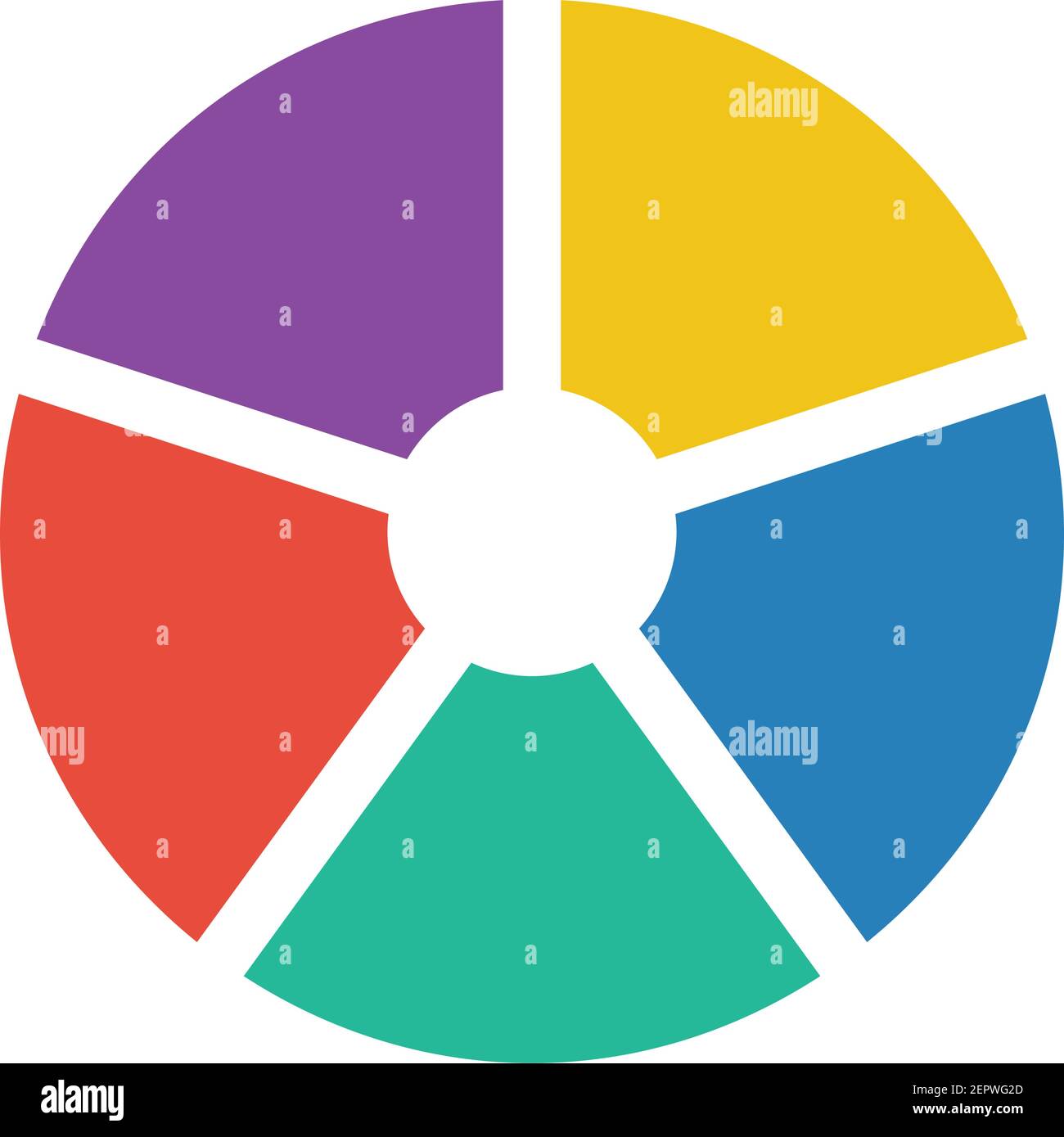 Pie chart icon vector graph diagram symbol for big data analytics ...
