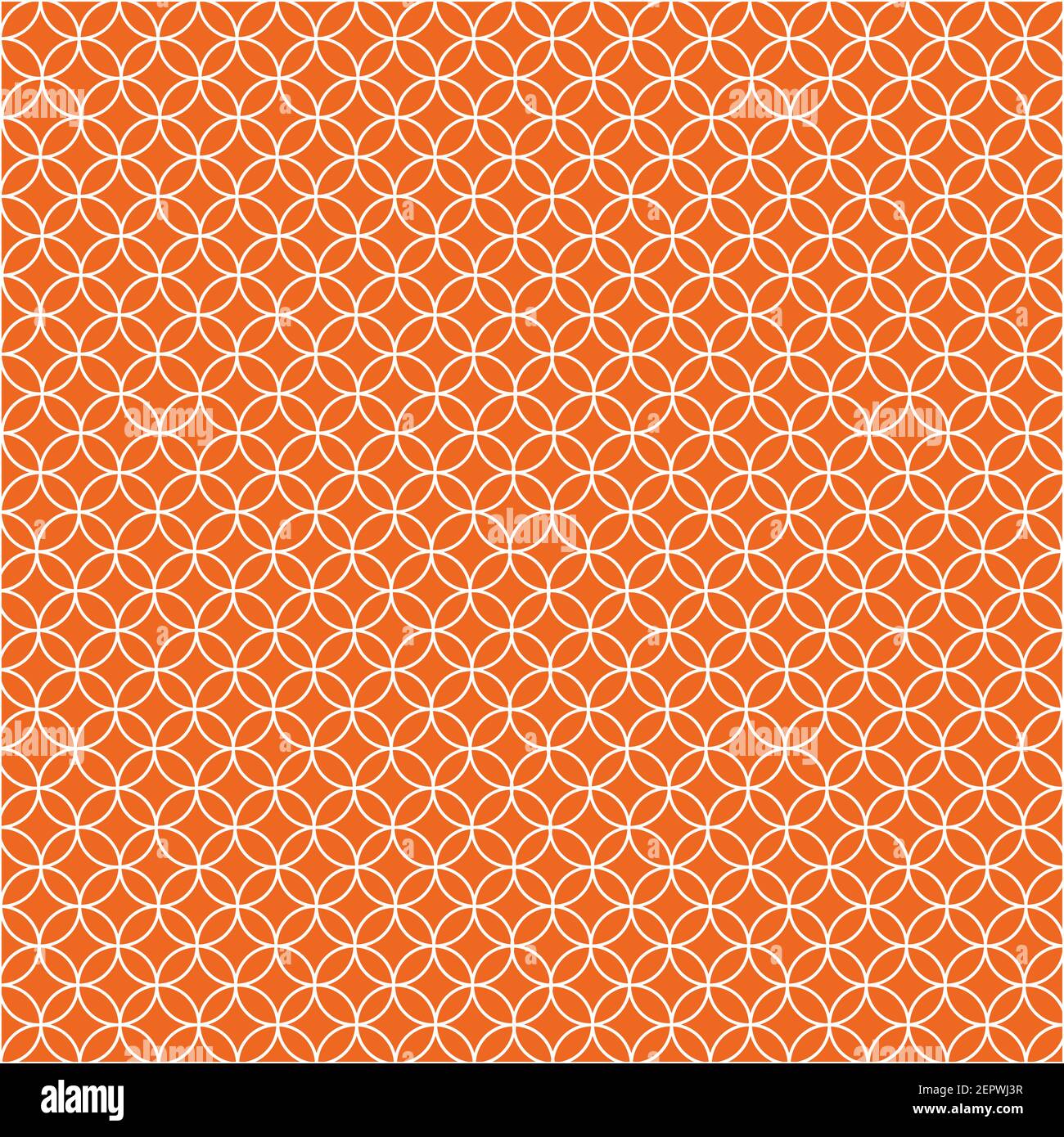 Abstract seamless pattern, geometric background made from circles, repeating elements, wallpaper Stock Vector