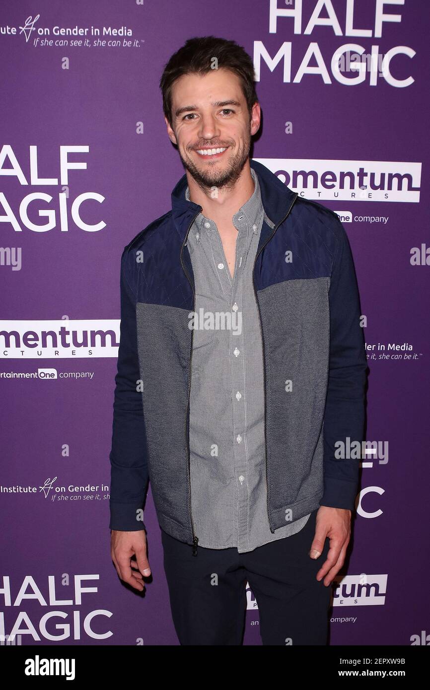 Joshua Snyder arrives at the Los Angeles Premiere Of Momentum Pictures