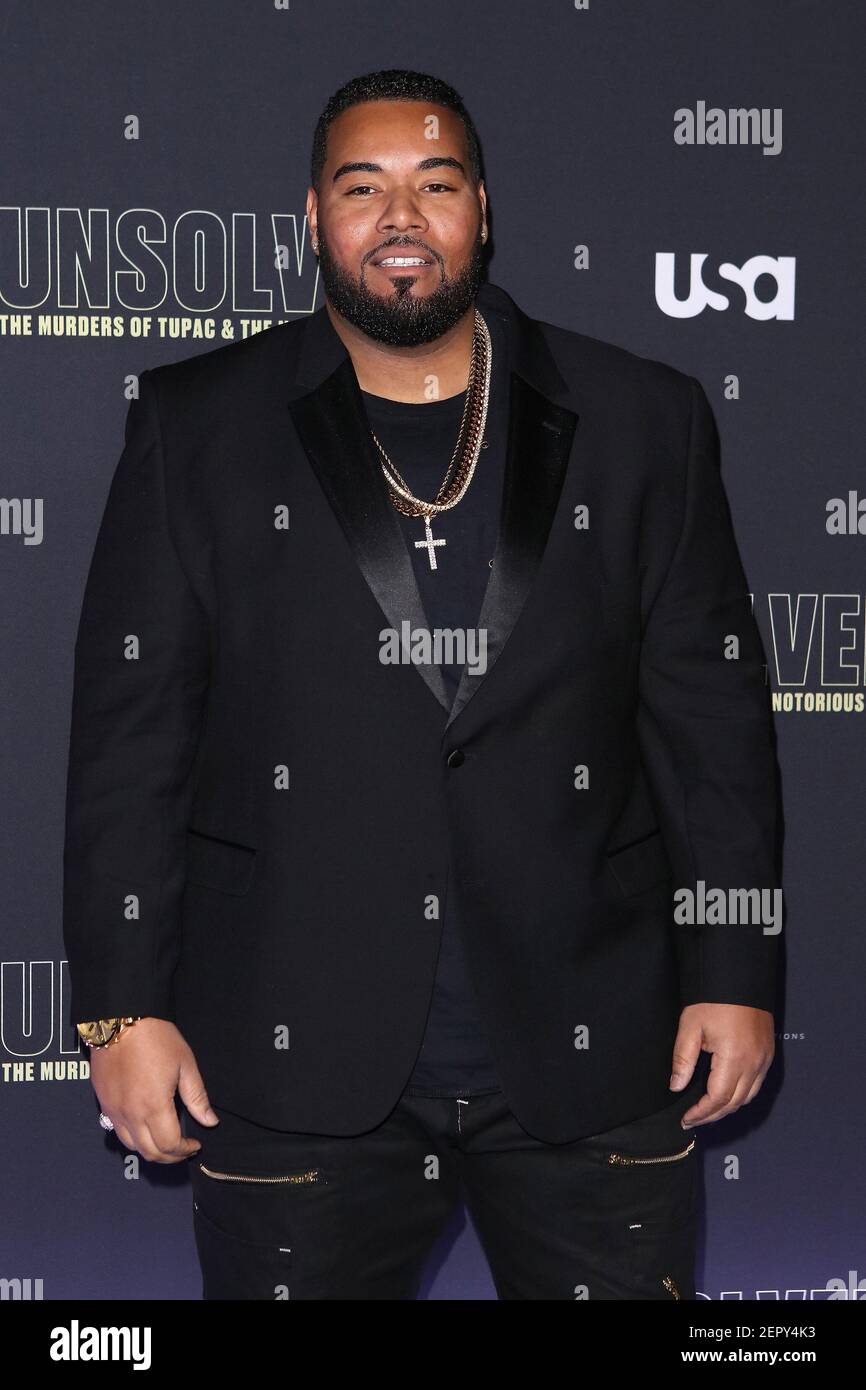 Dominic L. Santana arrives at the Los Angeles Premiere of USA Network's