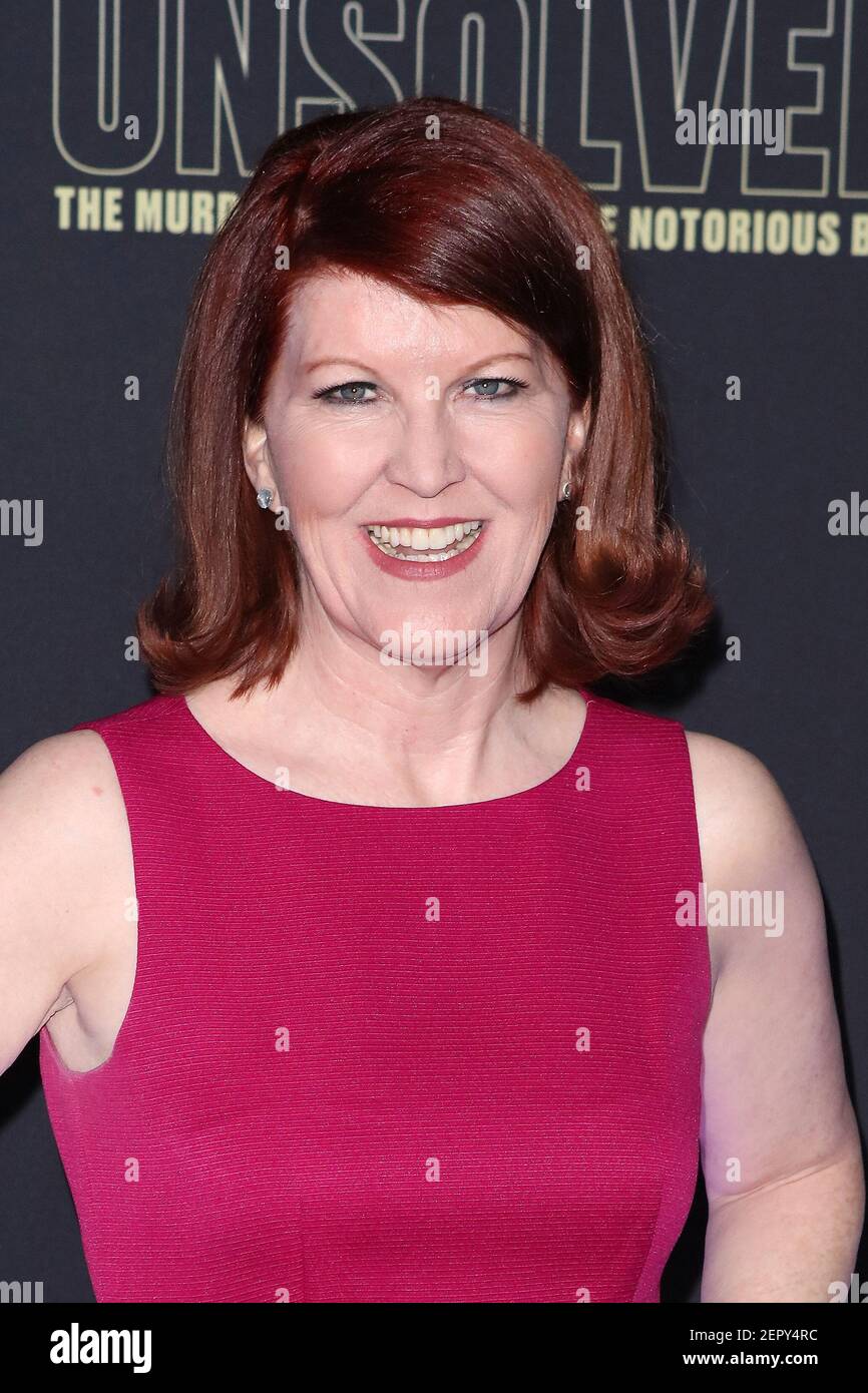 Kate Flannery arrives at the Los Angeles Premiere of USA Network's
