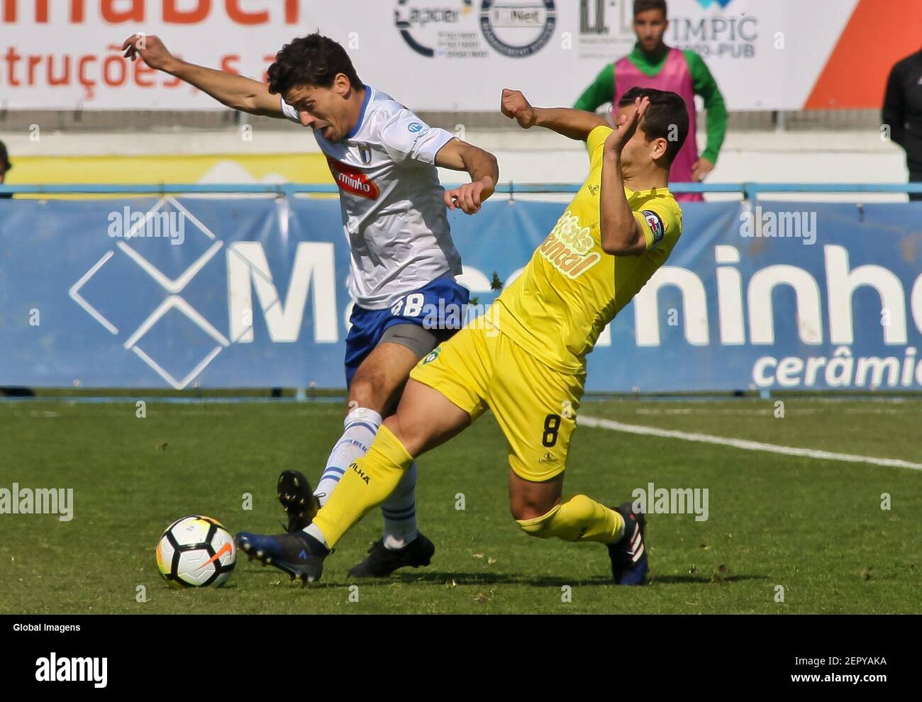 Famalicão, 02/24/2018 - Football Club Famalicão received this morning the  Sporting Clube da Covilhã in the Municipal Stadium 22 de Junho in  Famalicão, in game to count for the 26th day of