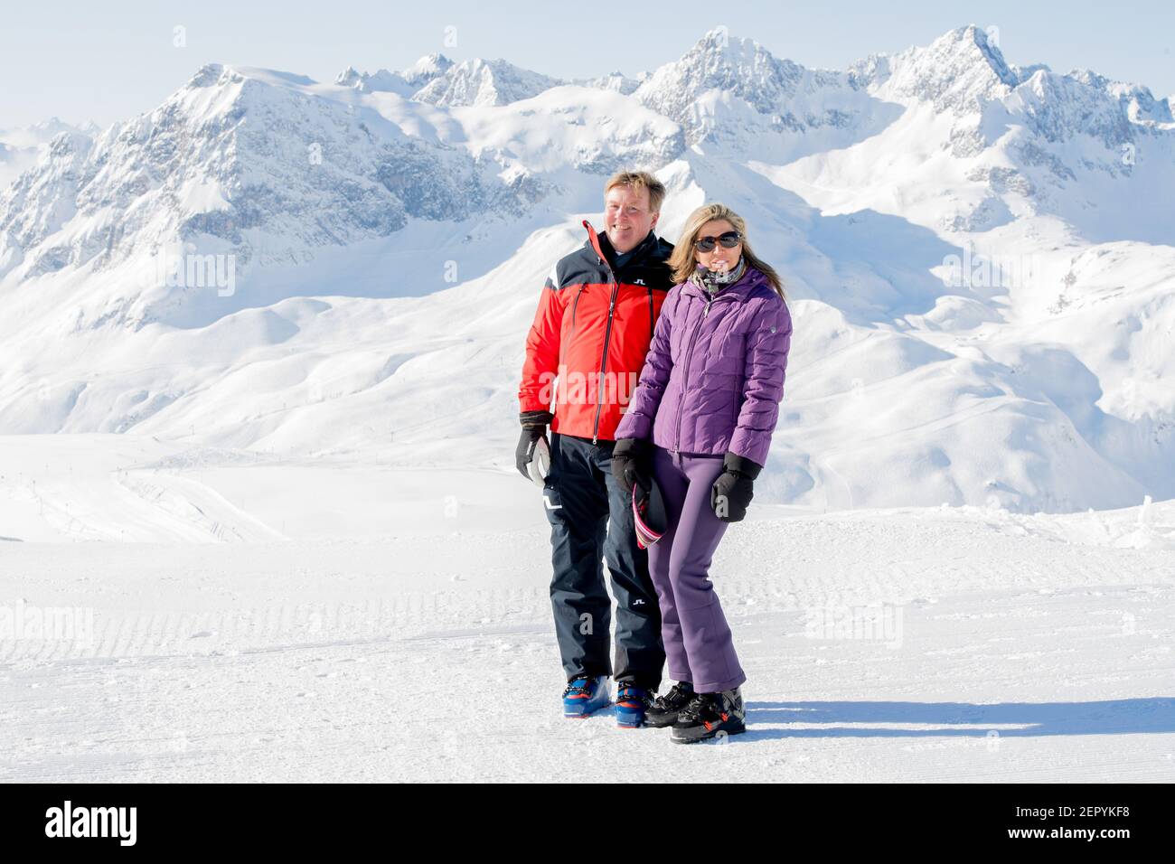 King Willem-Alexander and Queen Maxima during the annual winter Royal ...