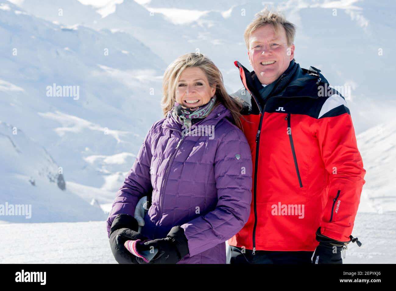 King Willem-Alexander and Queen Maxima during the annual winter Royal ...