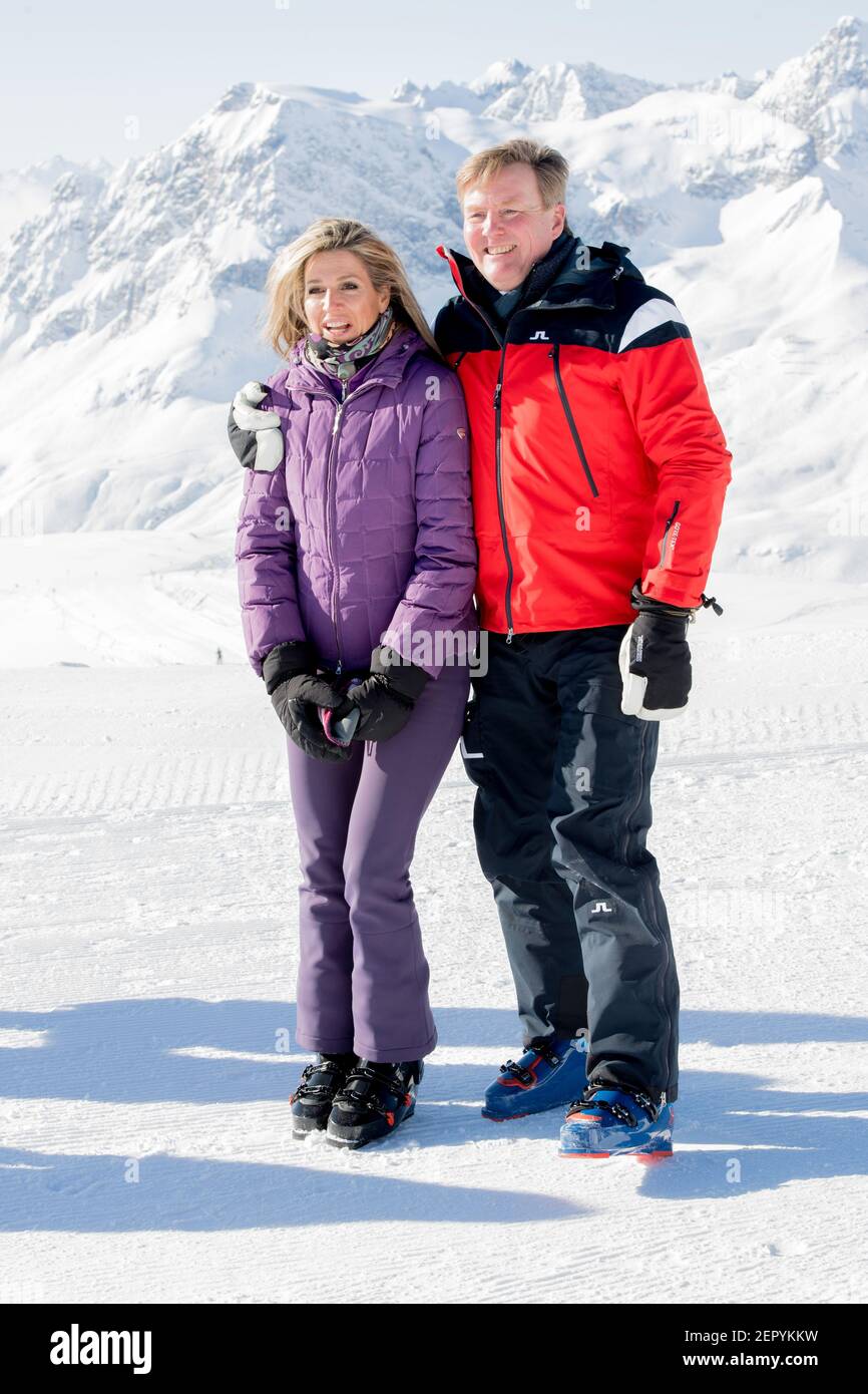 King Willem-Alexander and Queen Maxima during the annual winter Royal ...