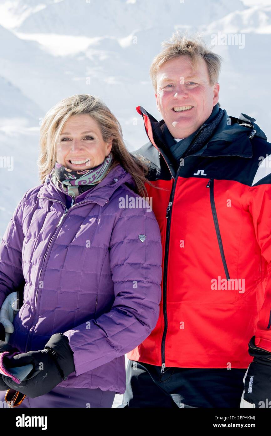 King Willem-Alexander and Queen Maxima during the annual winter Royal ...