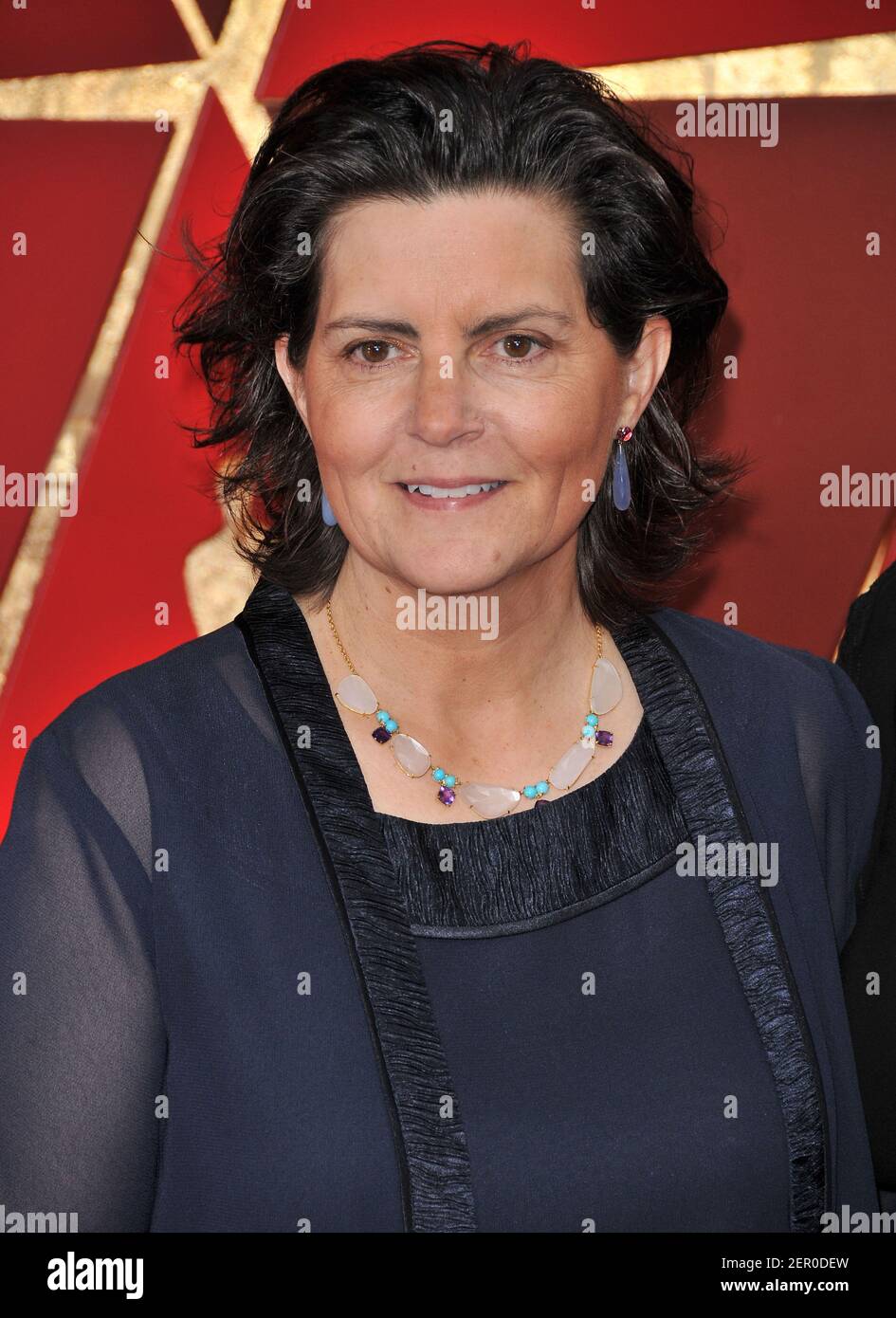 Tatiana S. Riegel walking on the red carpet during the 90th Academy ...
