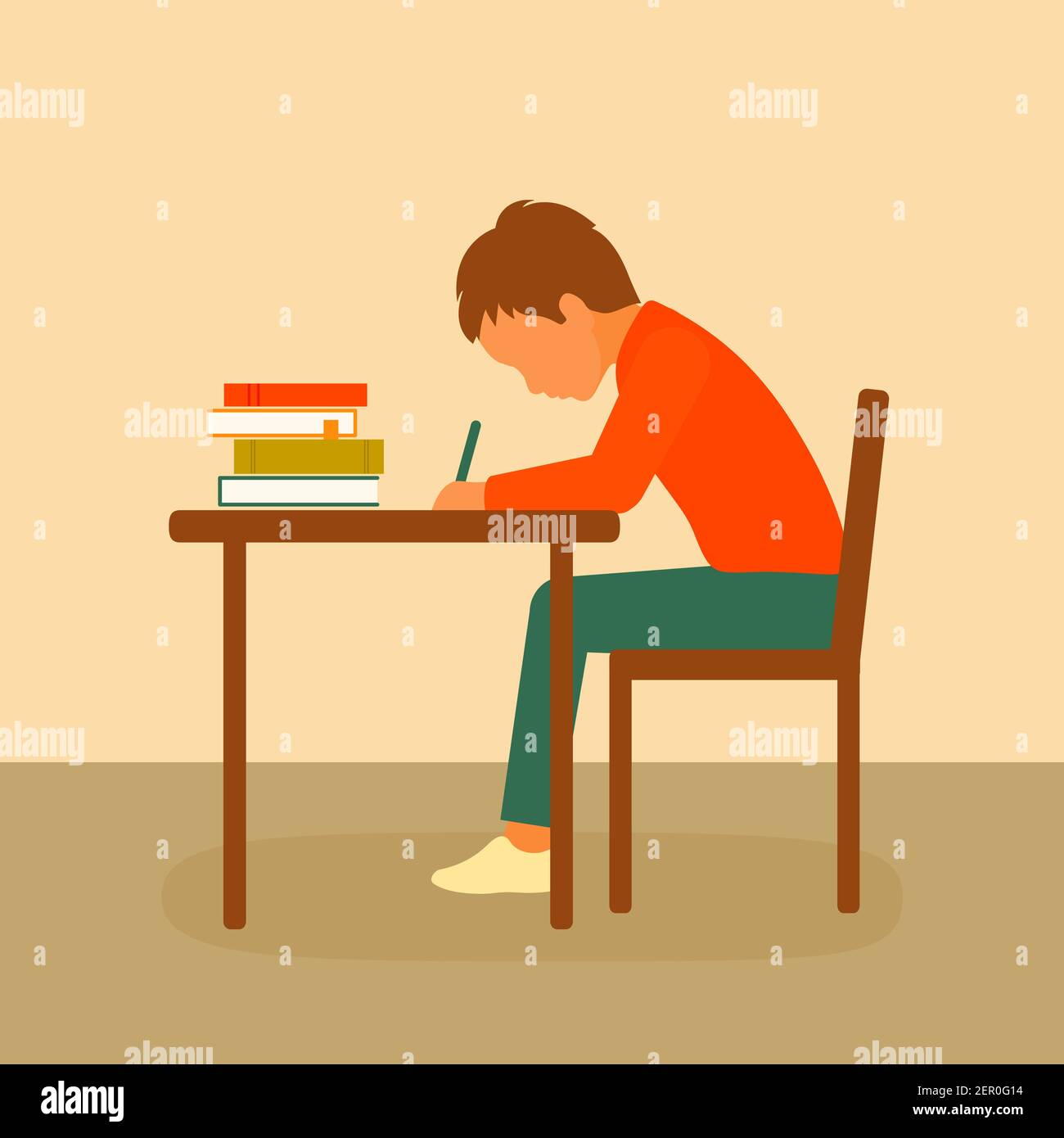 school classroom, kids education, desk study Stock Photo Alamy
