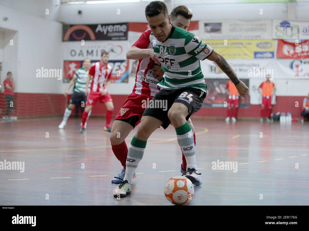 Vila das Aves, 10/03/2018 - The Clube Desportivo das Aves received this  afternoon the Sporting Clube de Portugal in the CD Aves Pavilion in game to  count for the 20th day of
