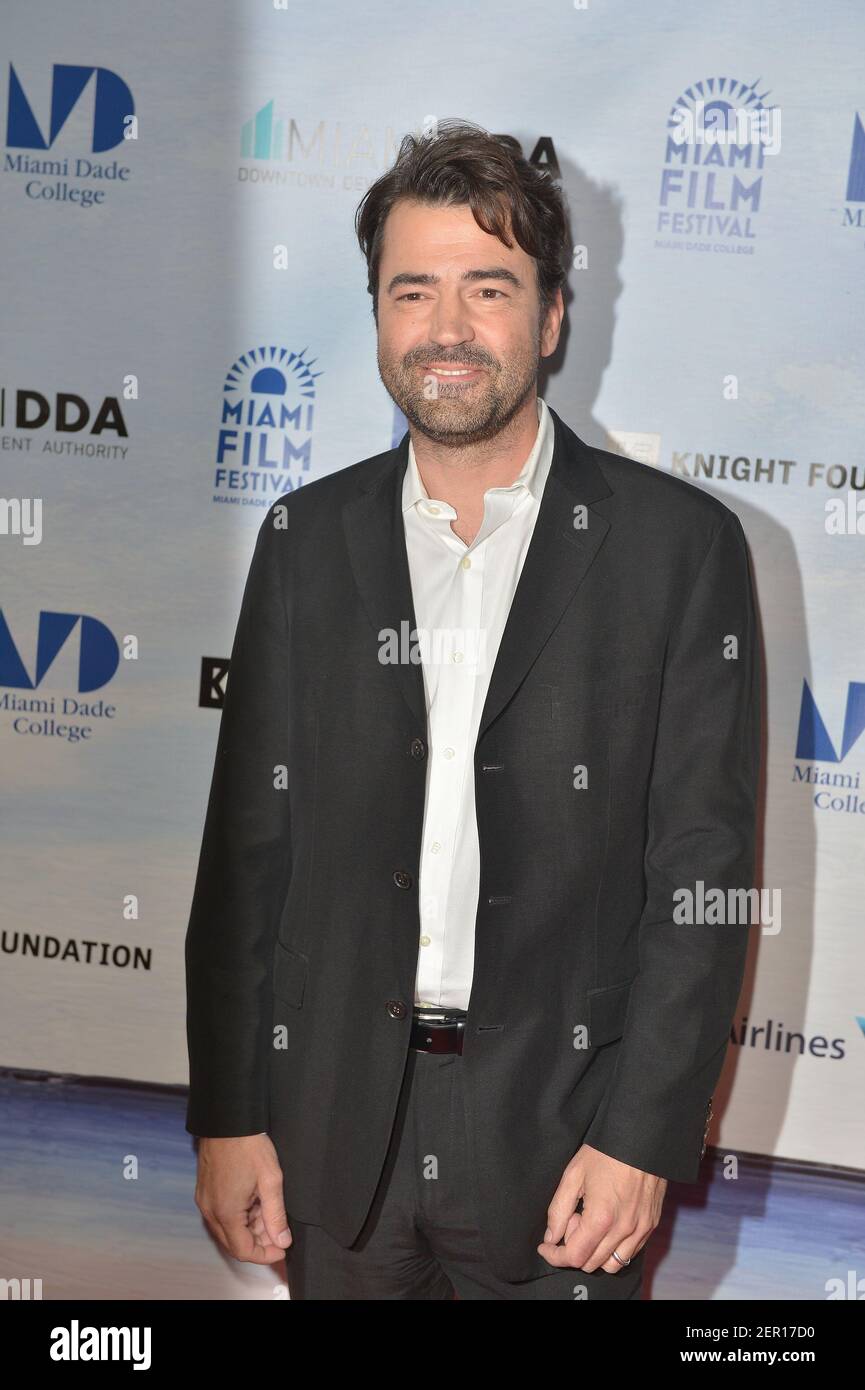 MIAMI, FL MARCH 09 Ron Livingston attends the 35th MDC’S Miami Film