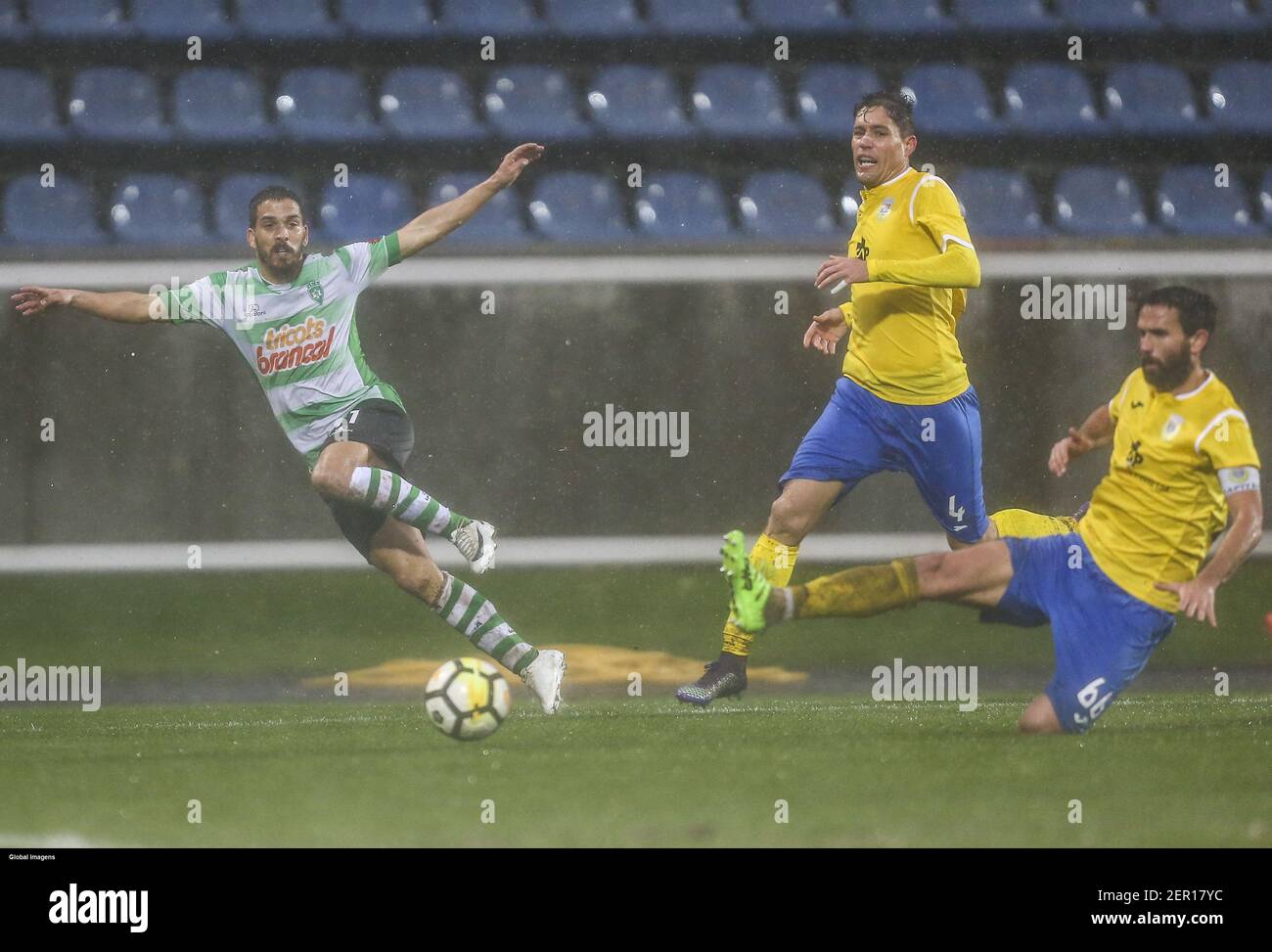 Arouca 03 03 2018 Arouca Football Club Received This Afternoon Sporting Clube De Covilha In The Municipal Stadium Of Arouca In Game To Count For The 28th Day Of The Ii Liga 2017 18