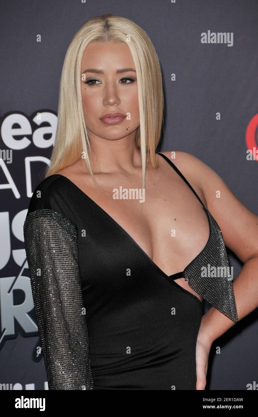 Iggy Azalea at the 2018 iHeartRadio Music Awards held at The Forum on