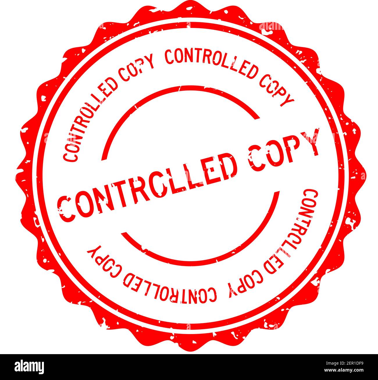 Controlled stamp