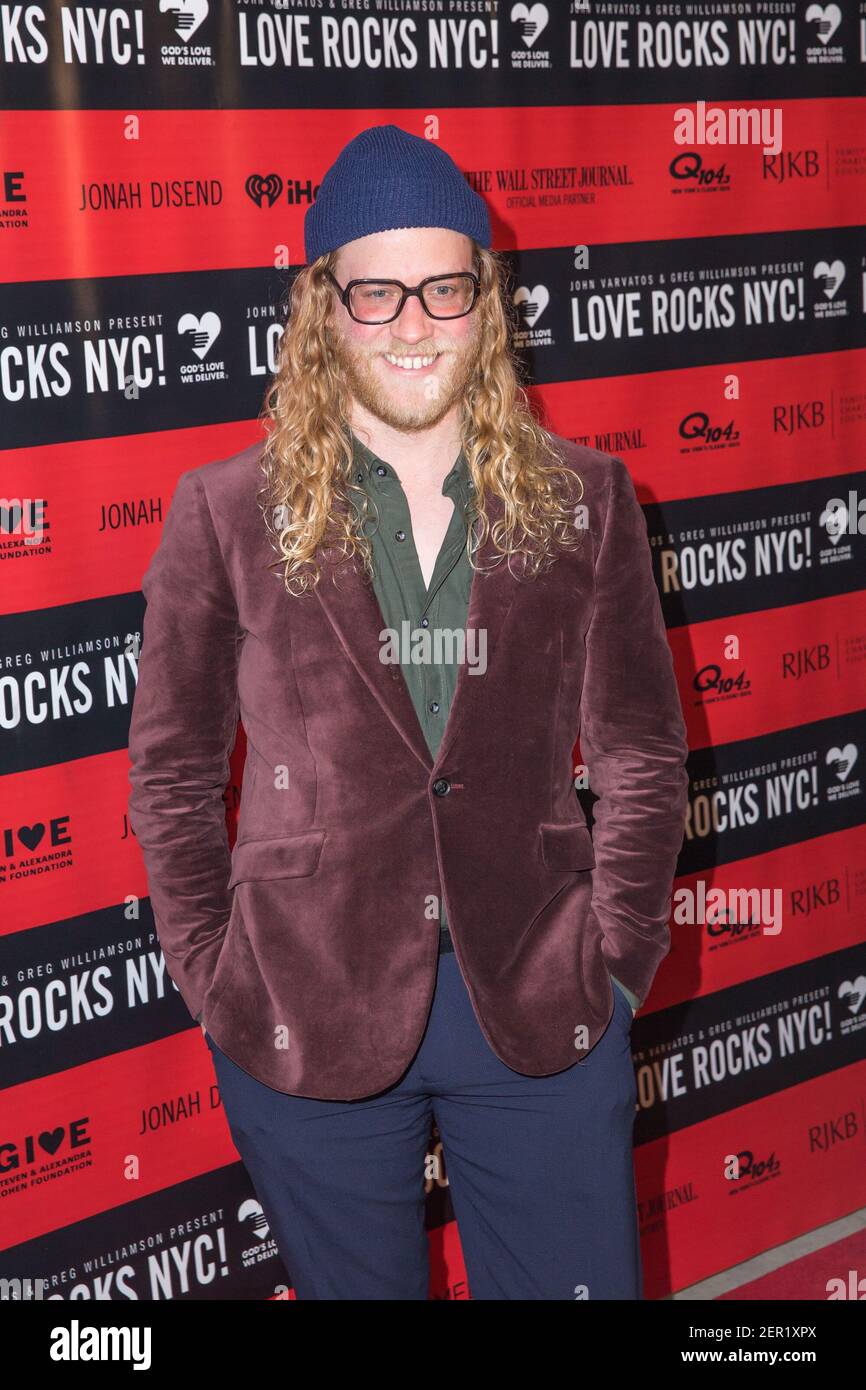 Allen Stone attends the 2nd Annual Love Rocks NYC concert benefitting ...
