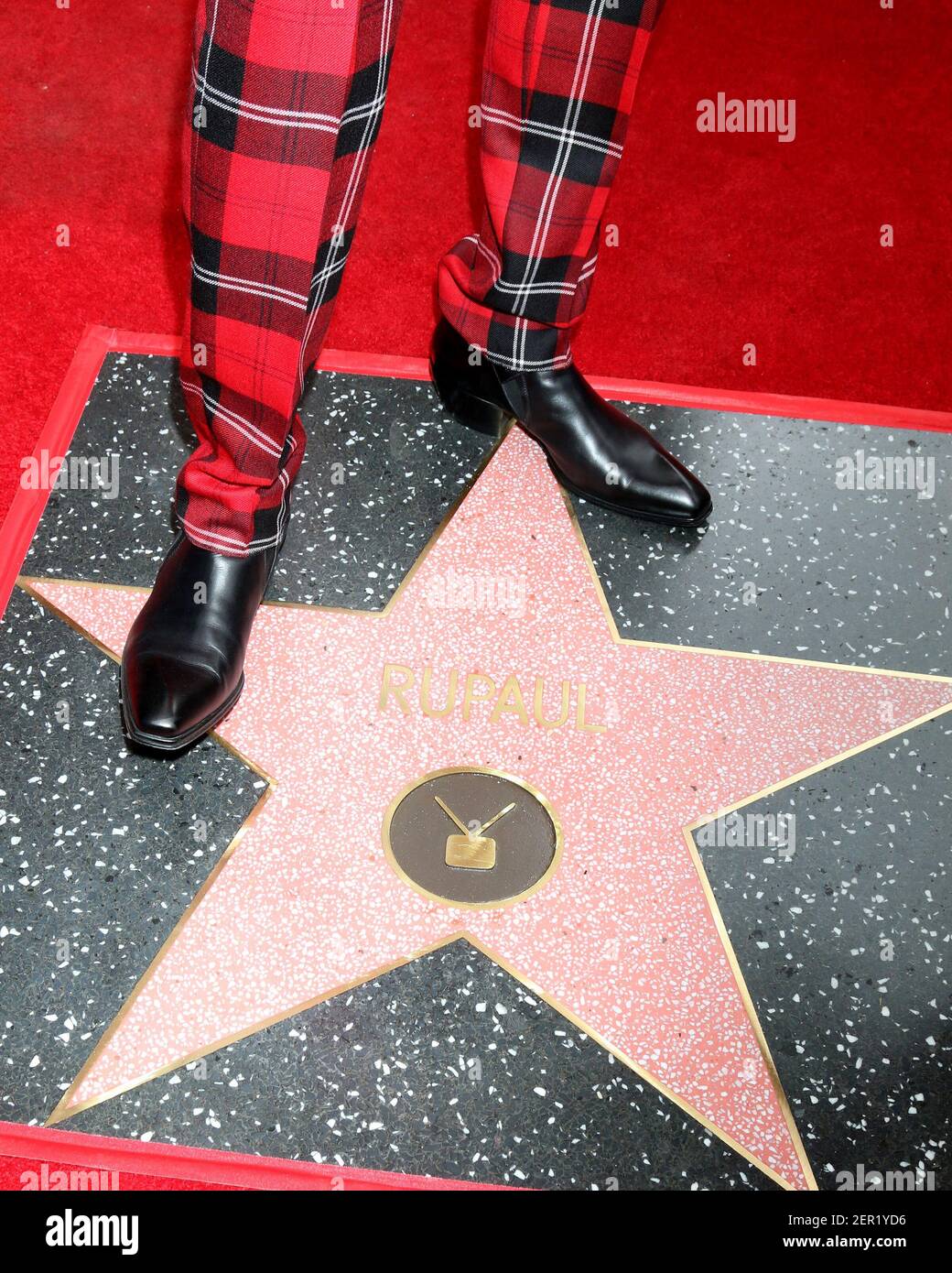 RuPaul Feet, RuPaul WOF Star at the RuPaul Star Ceremony on the