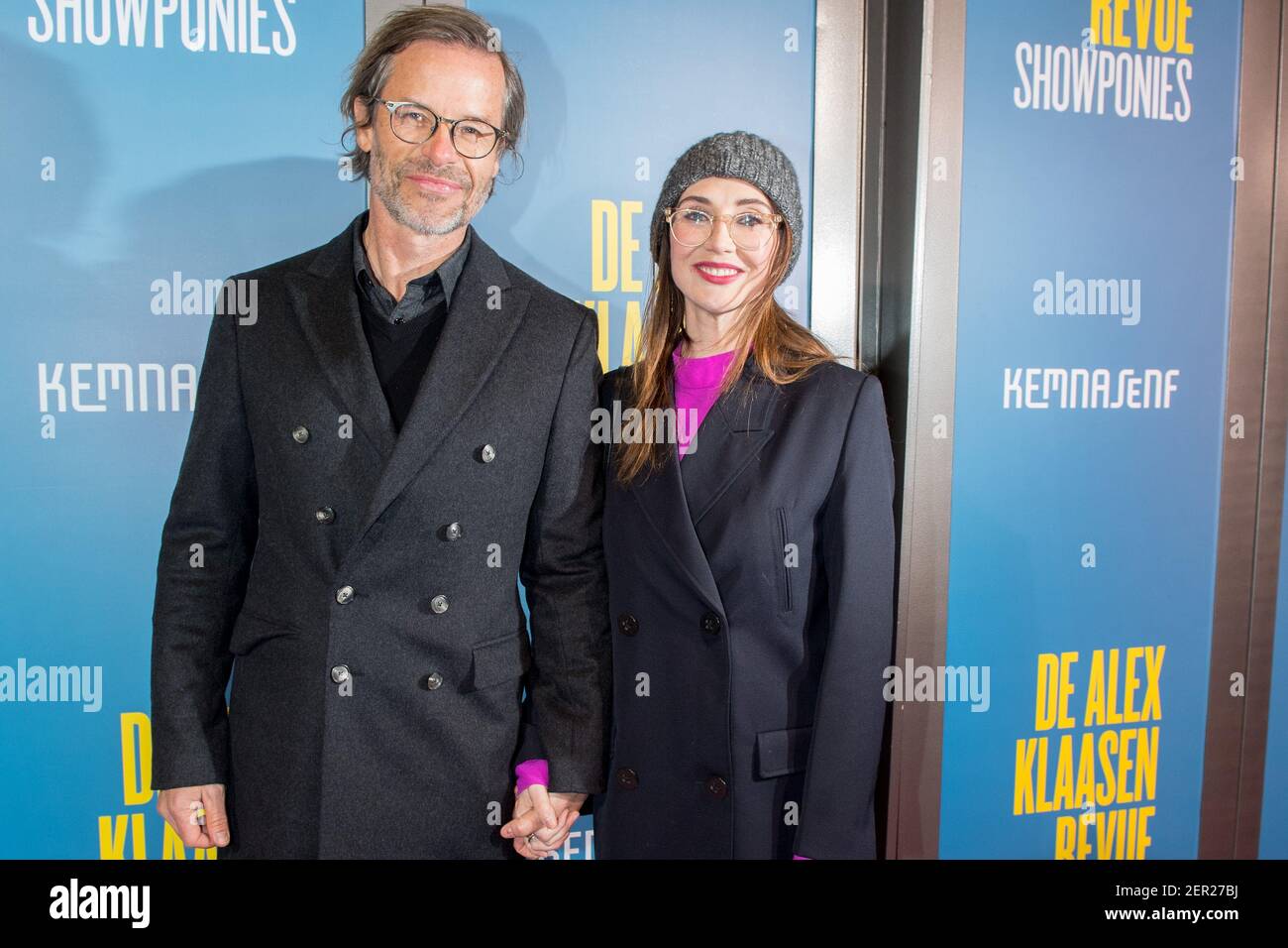 Carice van Houten with her partner Guy Pearce at the premiere of the