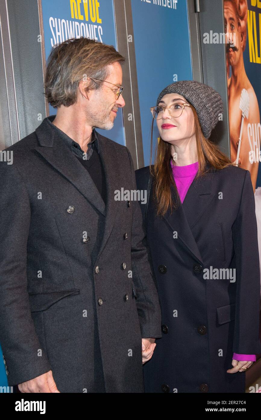 Carice van Houten with her partner Guy Pearce at the premiere of the