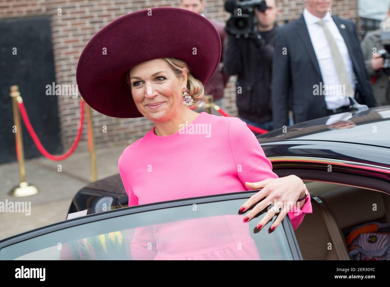 Queen Maxima of the Netherlands at the 10-year jubilee of the foundation  'Het Begint met Taal'. in Amersfoort, the Netherlands (Photo by DPPA/Sipa  USA Stock Photo - Alamy