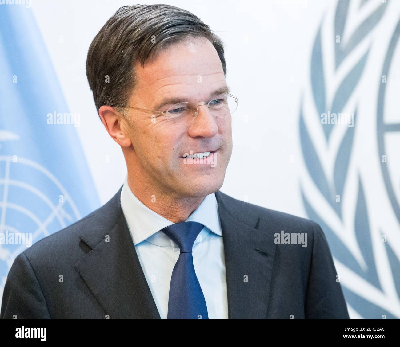 Mark Rutte, Prime Minister, Kingdom of the Netherlands, at the United ...