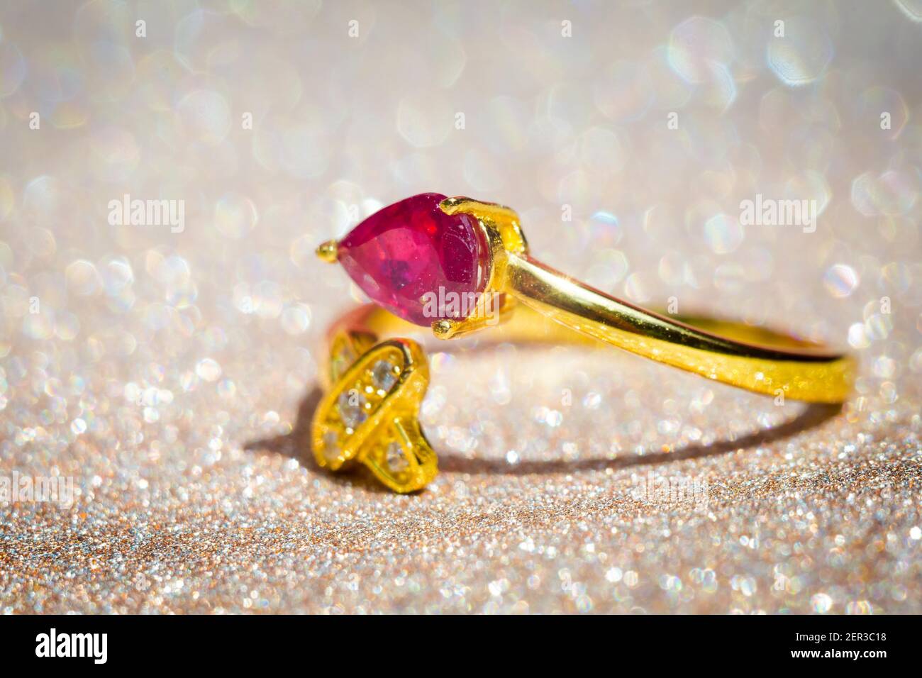 14k Gold Diamond Engagement Ring / 5.20mm Round Diamond Ruby Ring / Unique Natural  Ruby and Diamond Ring / July Birthstone Gift