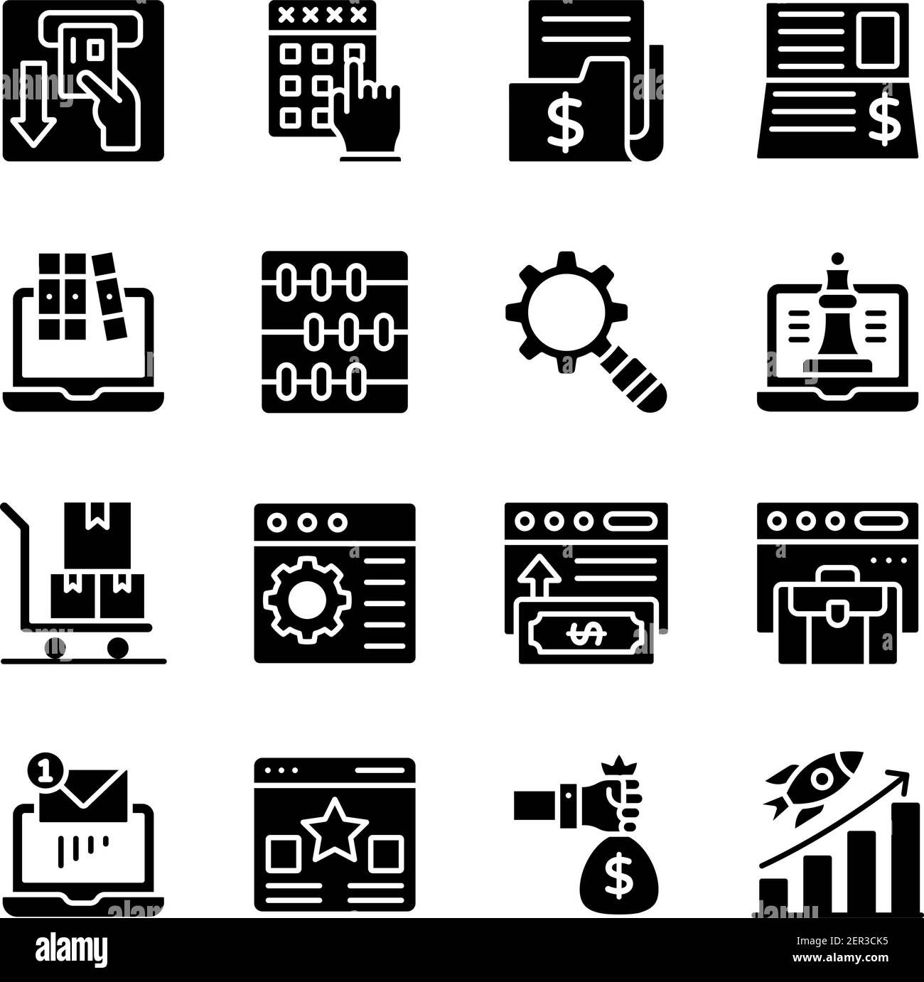 Seo web optimization analytics Black and White Stock Photos & Images ...