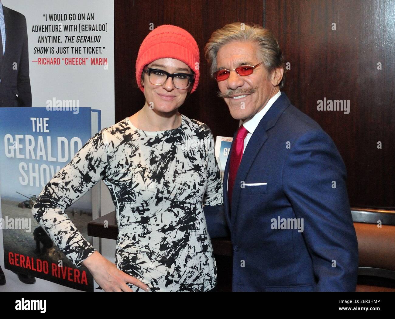 L-R: Fox News journalists Lisa Kennedy and Geraldo Rivera attend "The