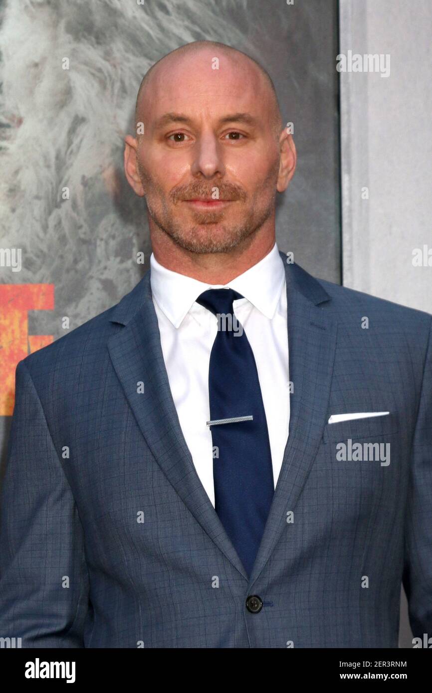 Matt Gerald at the &ldquo;Rampage&rdquo; Premiere at Microsoft Theater on April 4