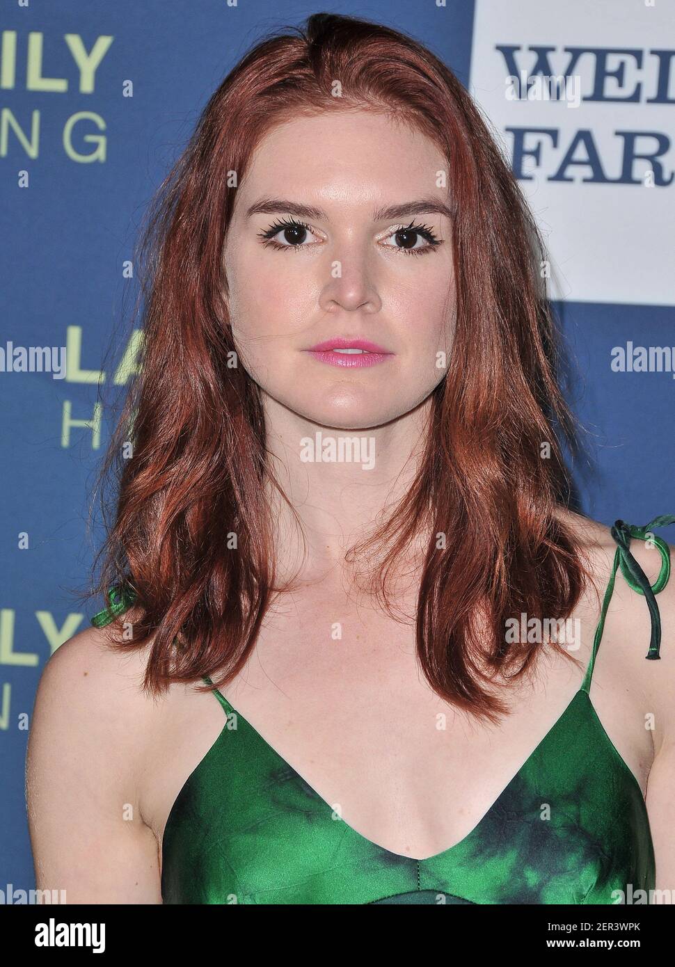 Emily Tyra arrives at the LA Family Housing Awards 2018 held at The Lot