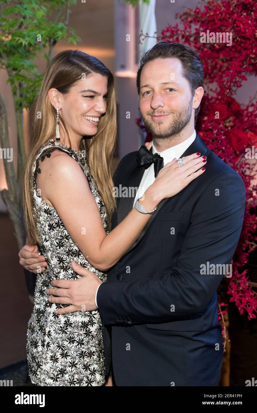 Bianca Brandolini and Derek Blasberg attend Mid-Winter Gala 2018 Sponsored  by CARTIER on April 6, 2018 at de Young Museum in San Francisco, CA. (Photo  by Drew AltizerSipa USA Stock Photo - Alamy
