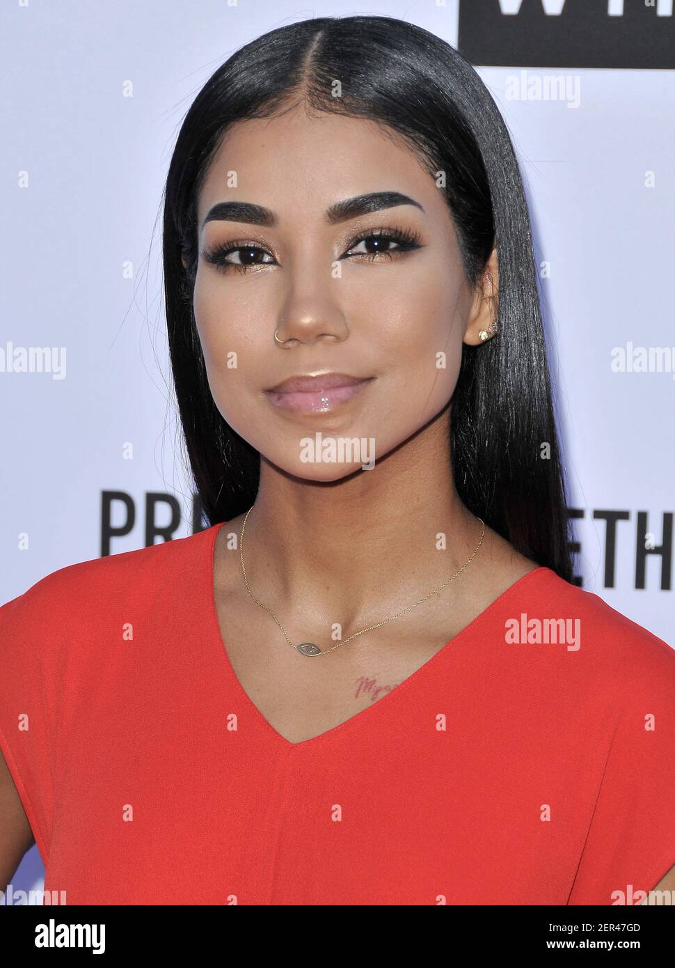 Jhene Aiko arrives at the Daily Front Row’s 4th Annual Fashion Los
