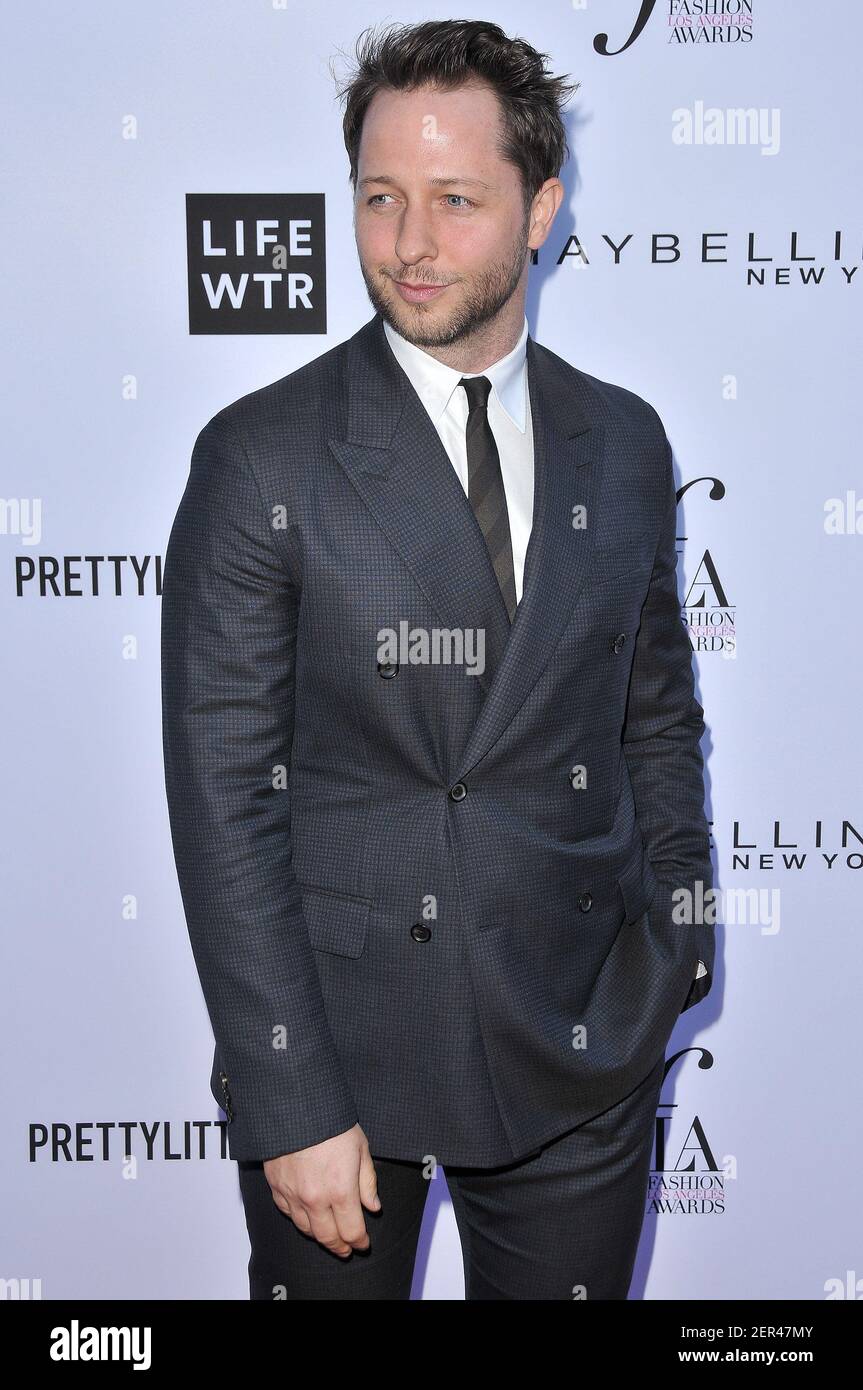 Derek Blasberg arrives at the Daily Front Row’s 4th Annual Fashion Los ...