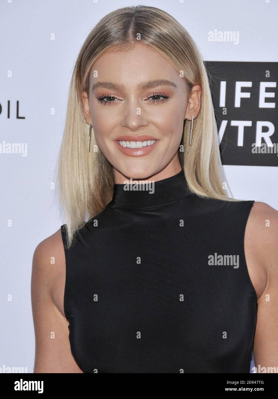 Gibbs arrives at the Daily Front Row’s 4th Annual Fashion Los