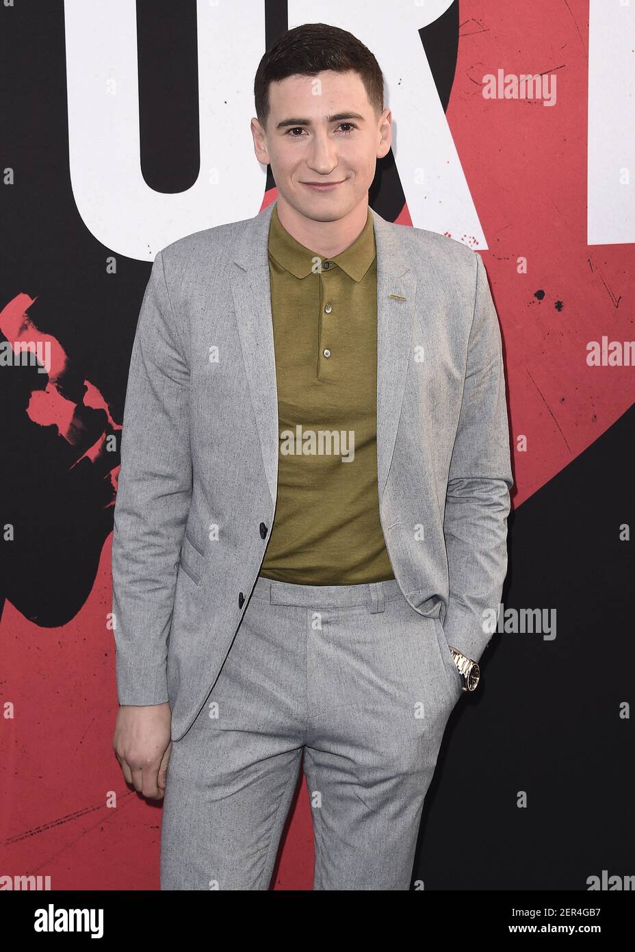 HOLLYWOOD, CA - APRIL 12: Sam Lerner at the premiere of Universal