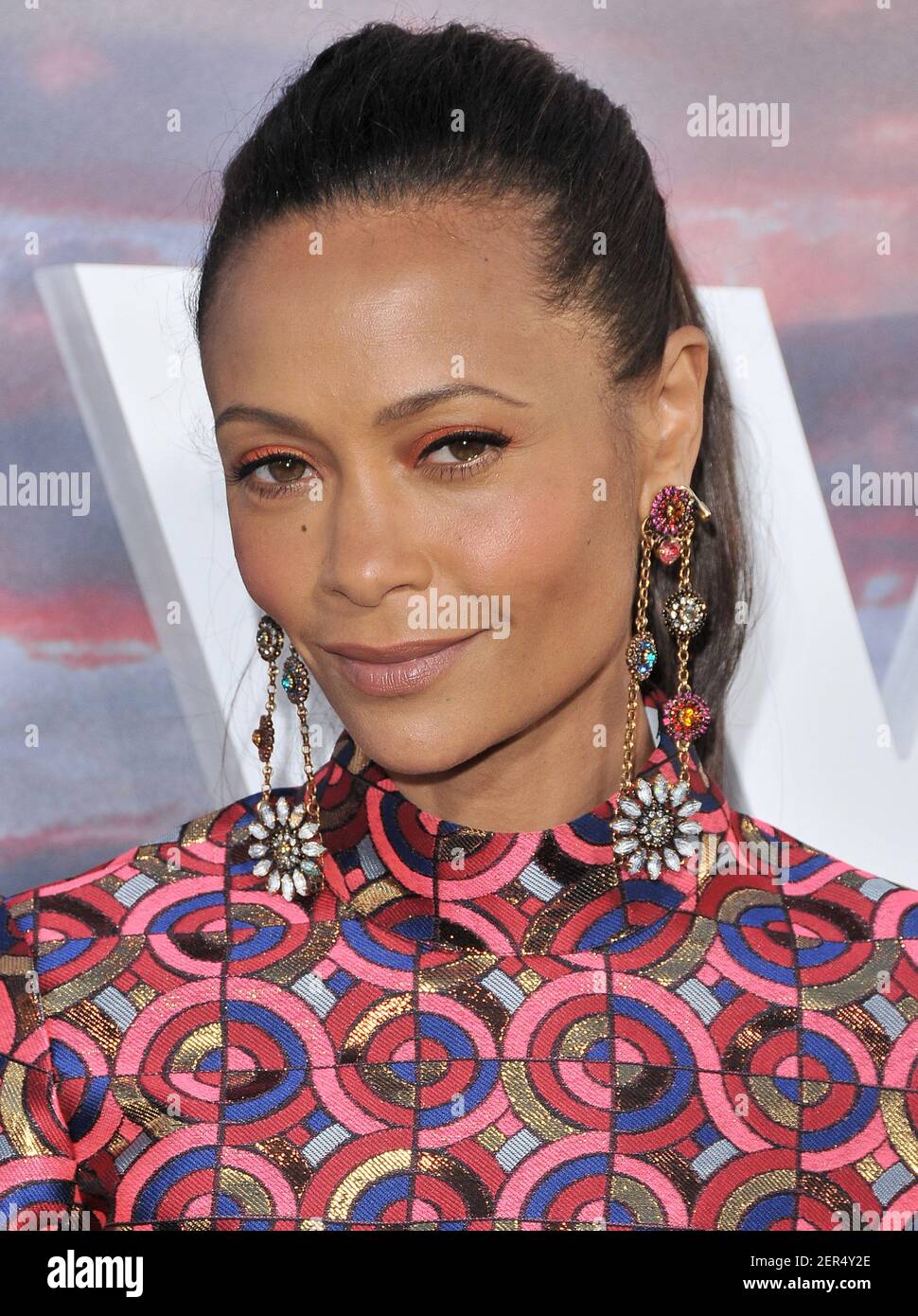 Thandie Newton Arrives At Hbo S Westworld Season 2 Los Angeles Premiere Held At The Cinerama Dome In Hollywood Ca On Monday April 16 18 Photo By Sthanlee B Mirador Sipa Usa Stock Photo Alamy