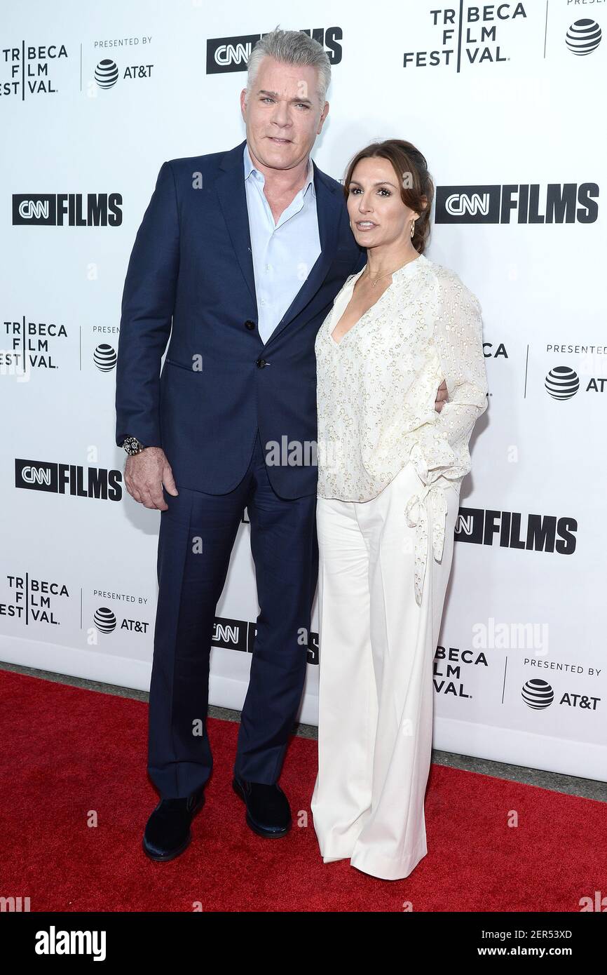 (L-R) Ray Liotta and Silvia Lombardo attend "Love Gilda" screening at