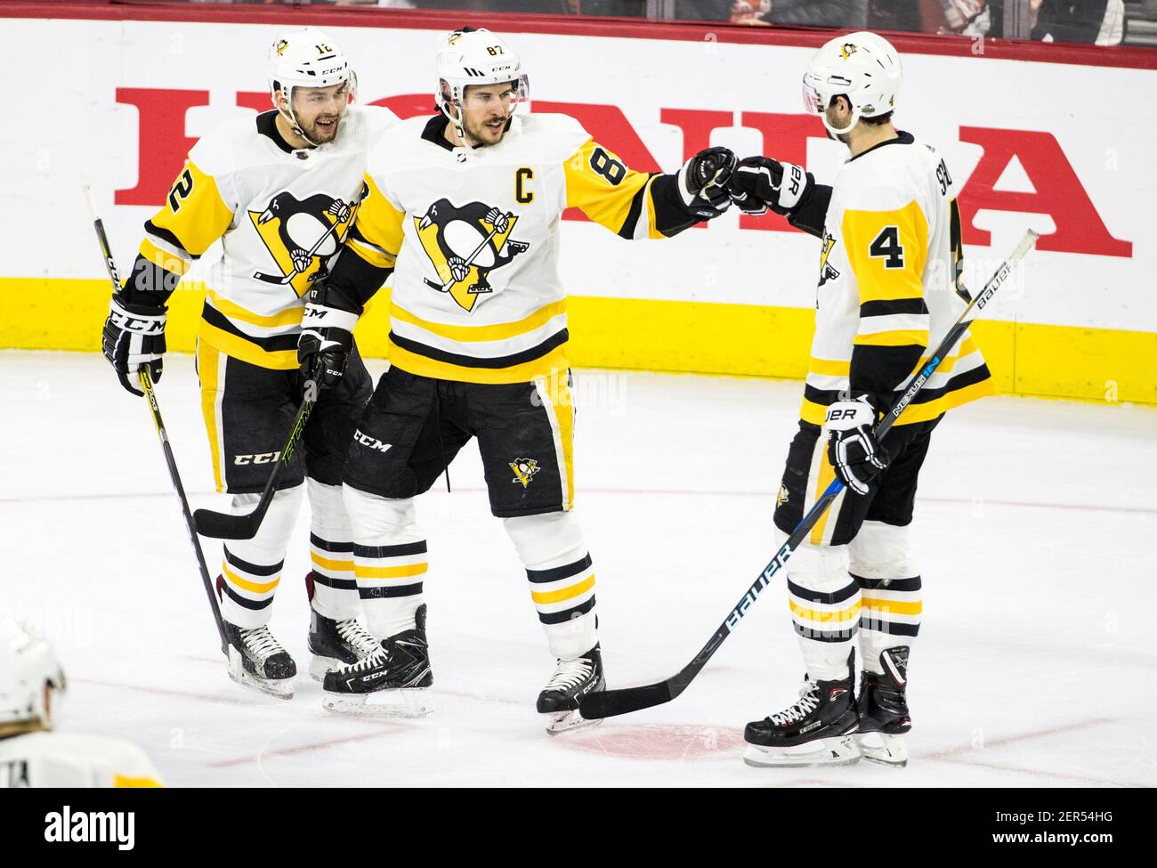 Pittsburgh Penguins center Dominik Simon, (49), skates with the