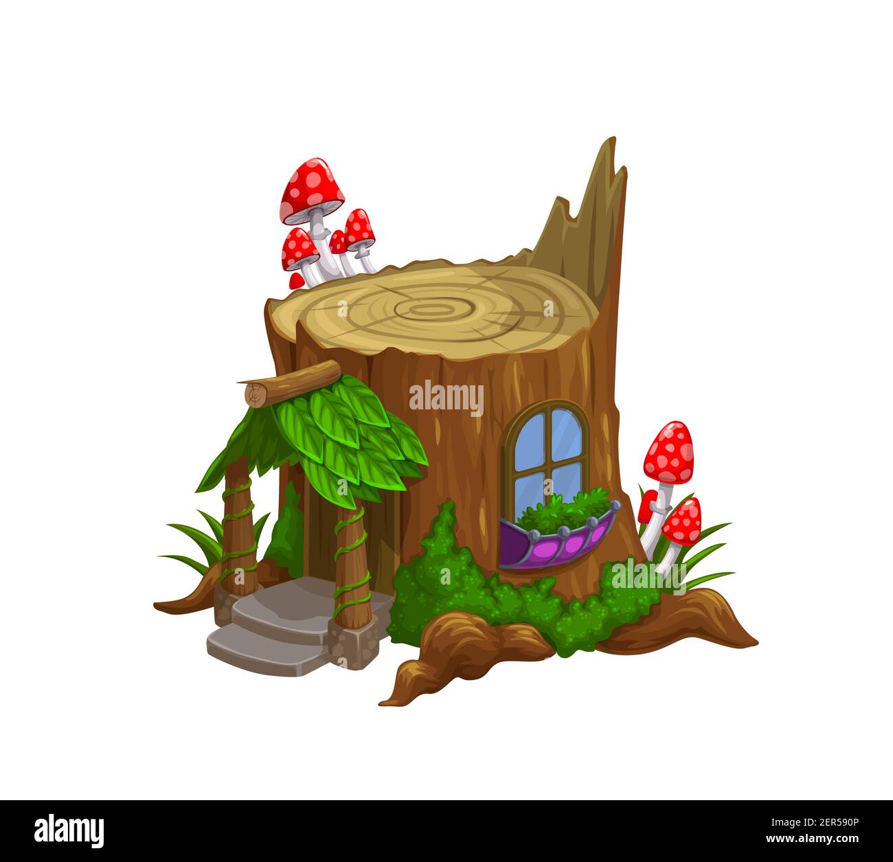 Roof over porch house Stock Vector Images Alamy