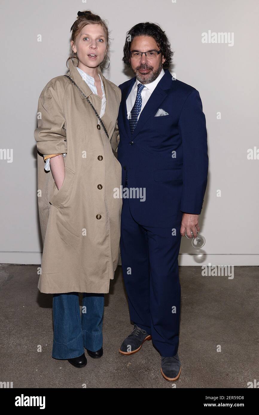 NEW YORK CITY APRIL 20 (L R) Actor Clemence Poesy and Kenneth Biller
