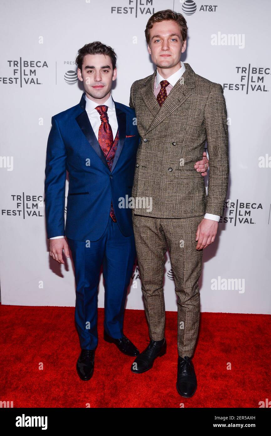 NEW YORK CITY - APRIL 20: Alex Rich and Lucas Arthur Englander attends ...