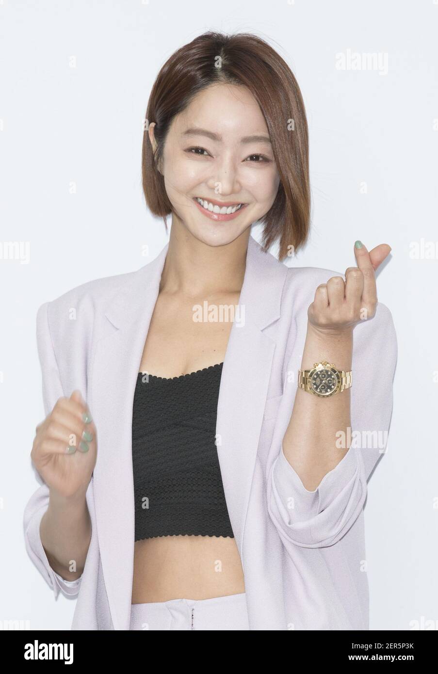 24 April 2018 - Seoul, South Korea : South Korean actress Seo Hyo-rim,  attends the photocall for '